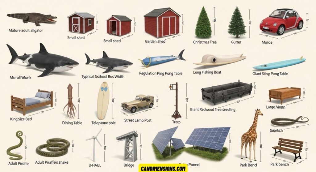 Measure 10 Feet Long or Are Big