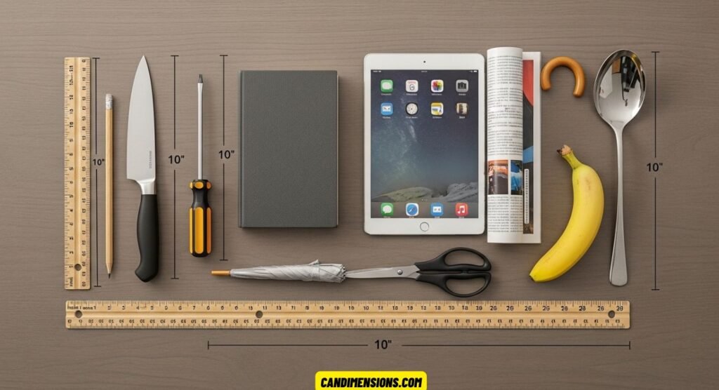 Measuring 10 Inches Long