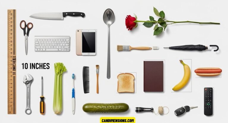 Measuring 10 Inches Long