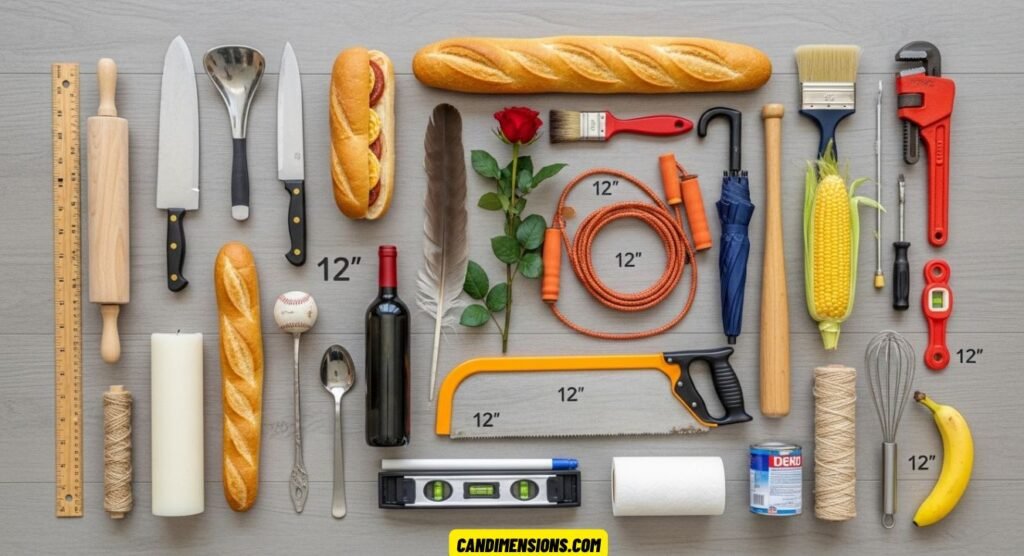 Measuring 12 Inches Long