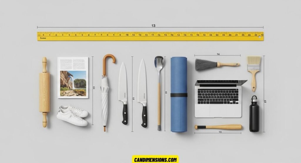 Measuring 13 Inches Long