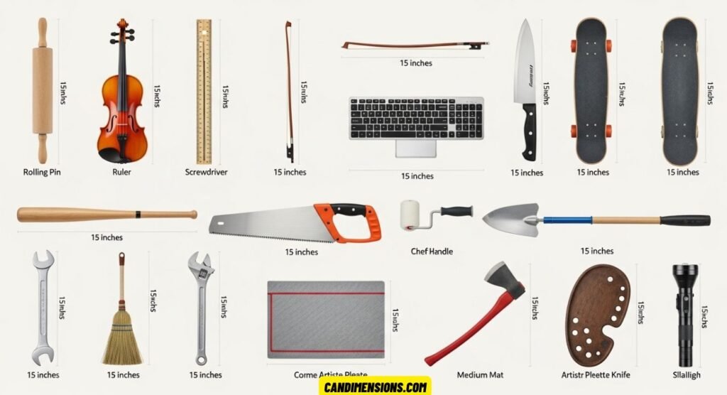 Measuring 15 Inches Long