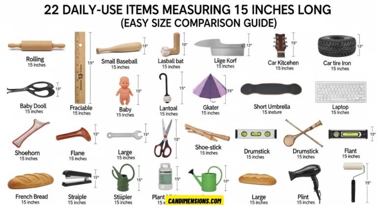 Measuring 15 Inches Long