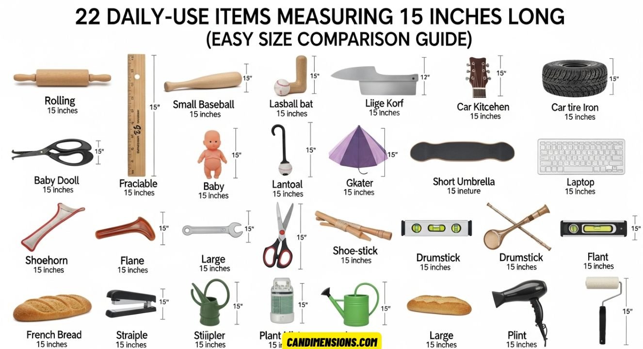 Measuring 15 Inches Long