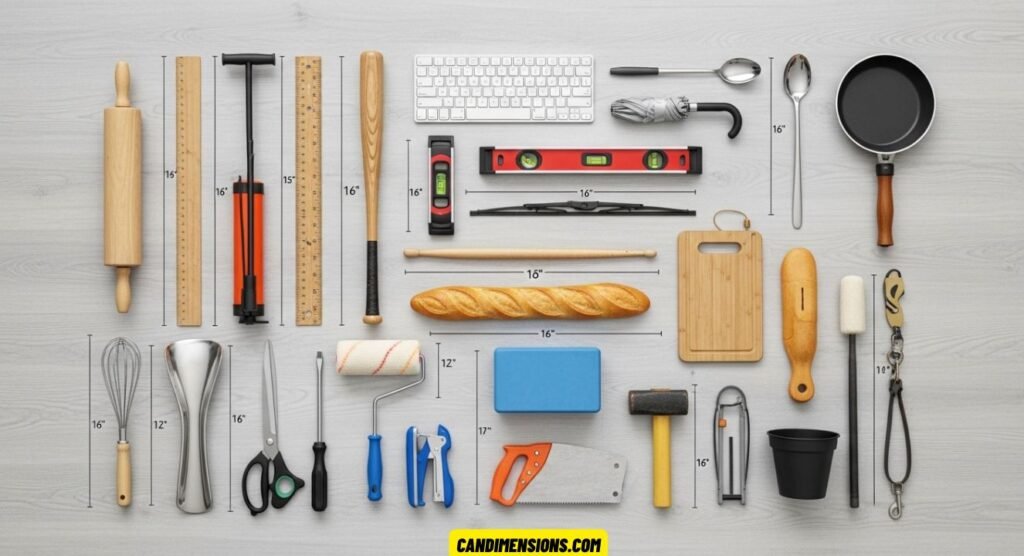 Measuring 16 Inches Long Measuring 16 Inches Long