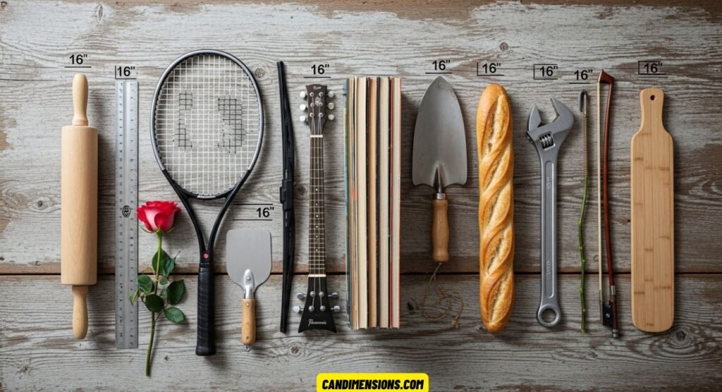 Measuring 16 Inches Long