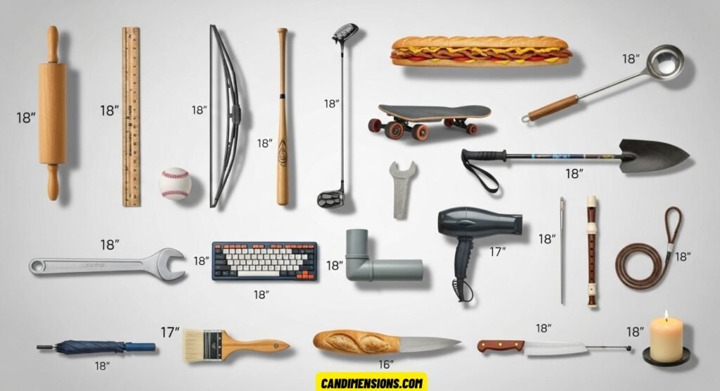 Measuring 18 Inches Long