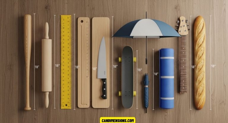 Measuring 18 Inches Long