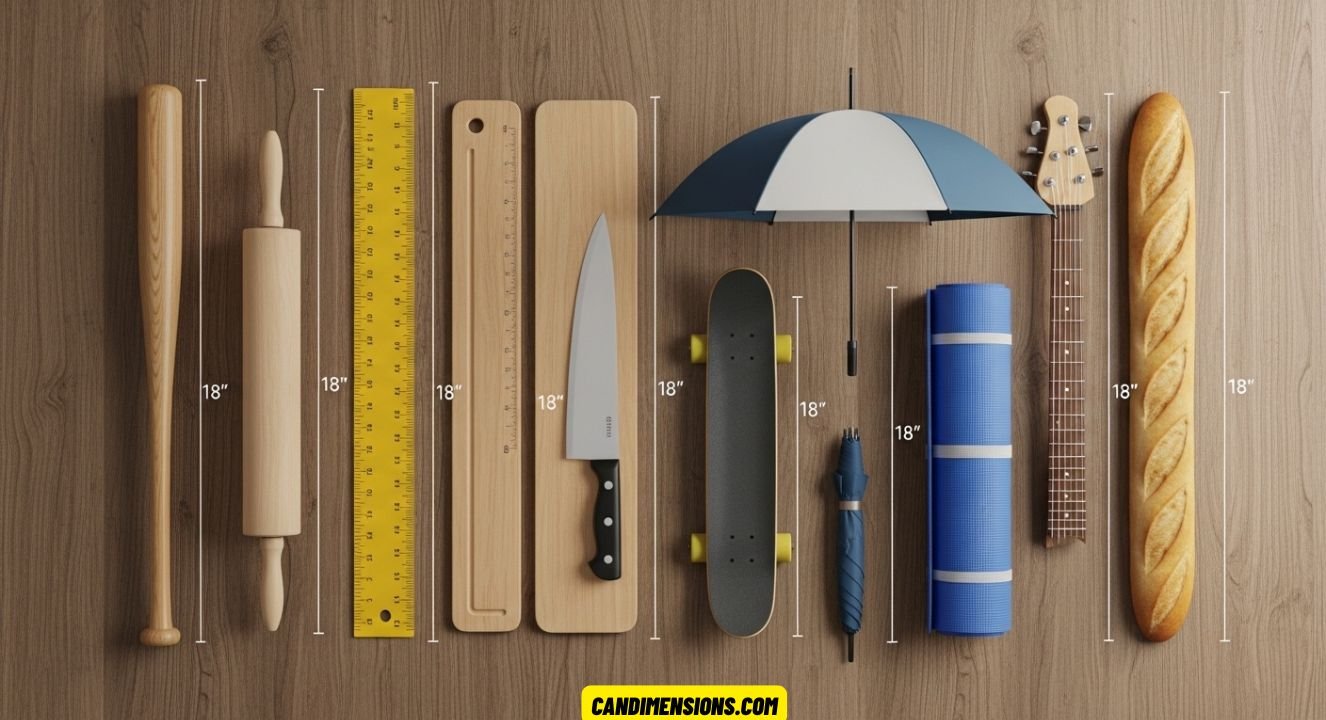 Measuring 18 Inches Long