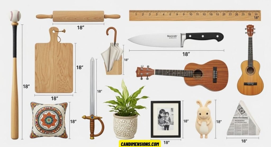 Measuring 18 Inches Long