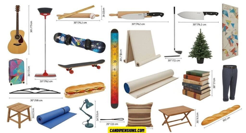 Measuring 30 Inches Long