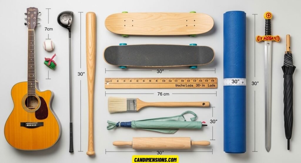 Measuring 30 Inches Long