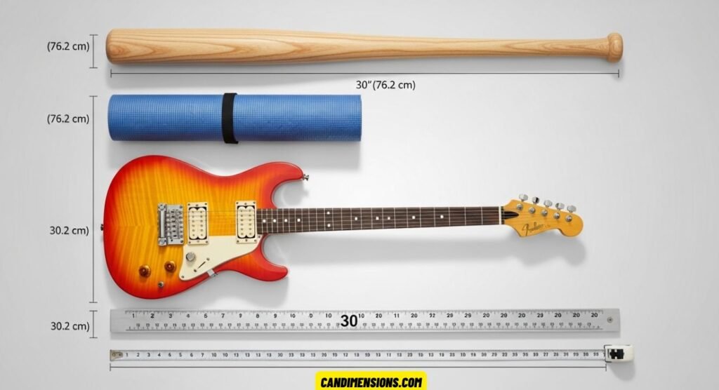 Measuring 30 Inches Long