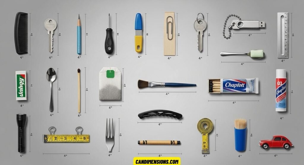 Measuring 4 Inches Long