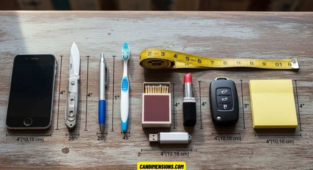 Measuring 4 Inches LongMeasuring 4 Inches Long