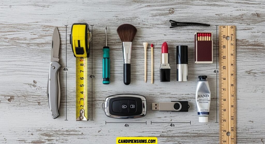 Measuring 4 Inches Long