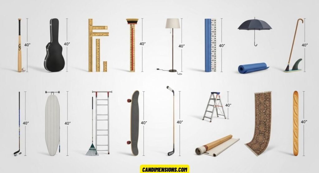 Measuring 40 Inches Long