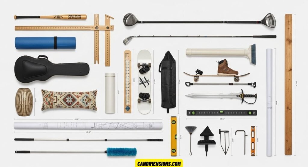 Measuring 40 Inches Long